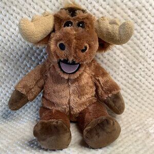 Teddy Mountain Melvin Moose Stuffed Animal Plush Toy - Brown